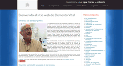 Desktop Screenshot of elementovital.com.ar
